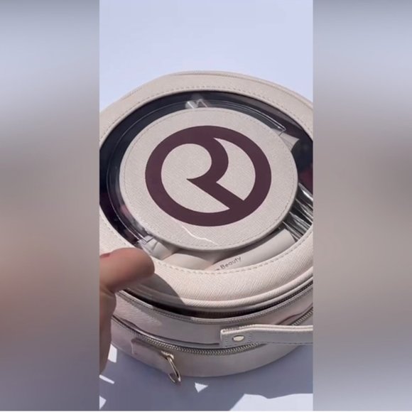 NWT Rare Beauty Selena Gomez Cross Body Makeup Bag with zipper and pockets - Picture 7 of 7